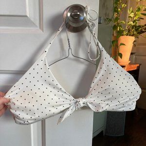 New polka dot bikini top